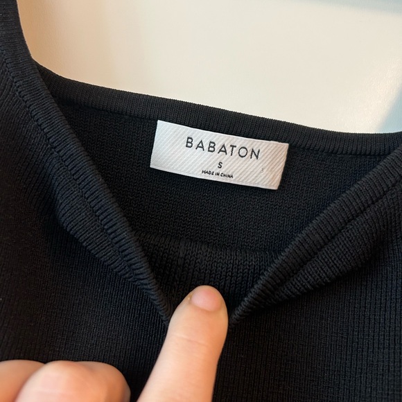 NWOT Aritzia Babaton Sculpt Knit Bustier Tank - Picture 5 of 8